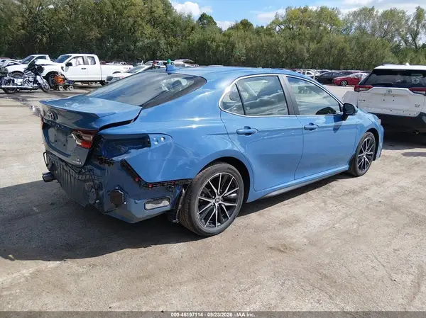 4T1G31AK5RU068761 — 2024 Toyota Camry, фото 4 с аукциона IAAI, Задняя часть