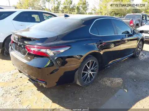 2024 Toyota Camry Se VIN 4T1S11AK2RU240728 фото 4
