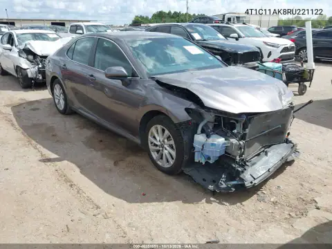 4T1C11AK8RU221122 — 2024 Toyota Camry, Передняя часть, фото до ремонта
