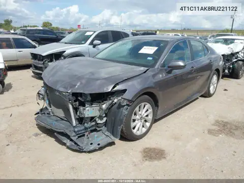 4T1C11AK8RU221122 — 2024 Toyota Camry, фото 3 с аукциона IAAI, Передняя часть