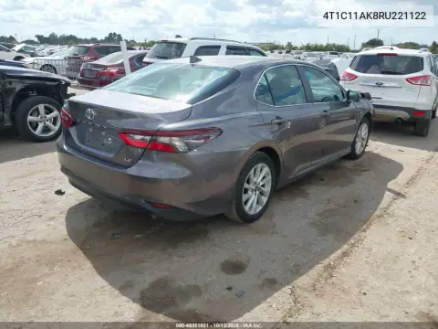 4T1C11AK8RU221122 — 2024 Toyota Camry, фото 5 с аукциона IAAI, Передняя часть