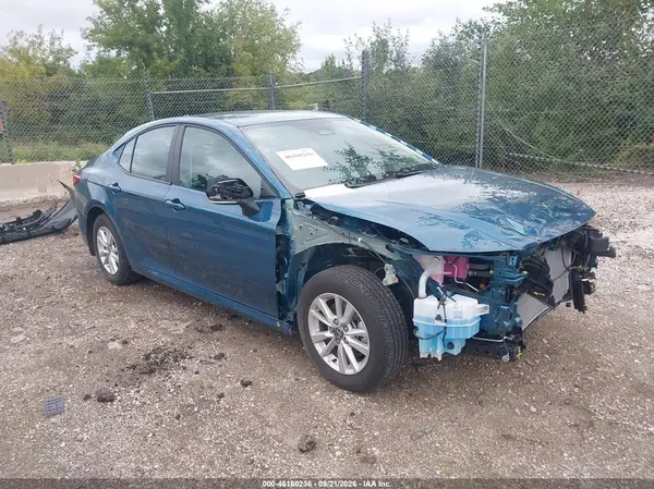 4T1DBADK4SU531612 — 2025 Toyota Camry, Передняя часть (Front End), фото до ремонта