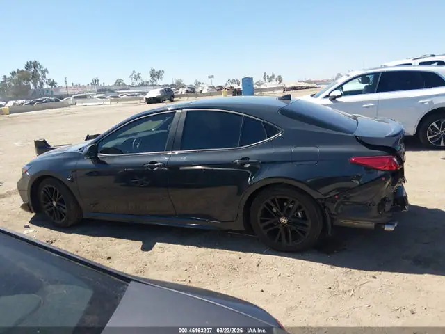 4T1DAACK1SU575569 — 2025 Toyota Camry, Задняя часть (Rear), фото до ремонта