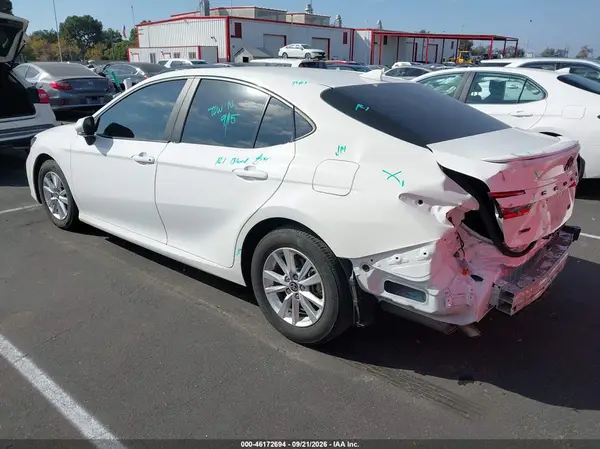 4T1DAACK5SU097818 — 2025 Toyota Camry, фото 3 с аукциона IAAI 12.10.2026, Задняя часть