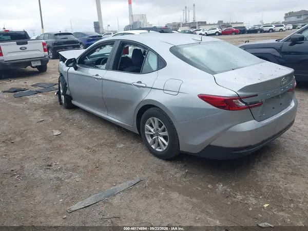 4T1DAACK6SU103223 — 2025 Toyota Camry, фото 3 с аукциона IAAI 30.09.2026, Передняя часть