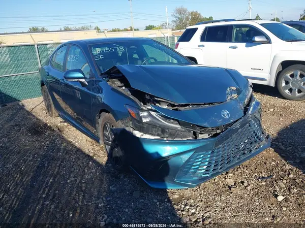4T1DAACKXSU059095 — 2025 Toyota Camry, Передняя часть (Front End), фото до ремонта