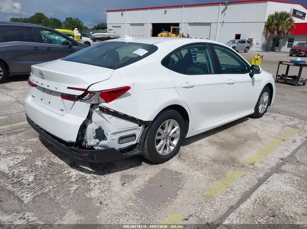 4T1DAACK8SU141293 — 2025 Toyota Camry, фото 4 с аукциона IAAI 30.09.2026, Задняя часть