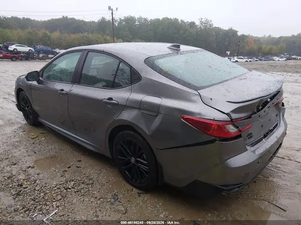 4T1DBADK0SU511843 — 2025 Toyota Camry, фото 3 с аукциона IAAI, Задняя часть