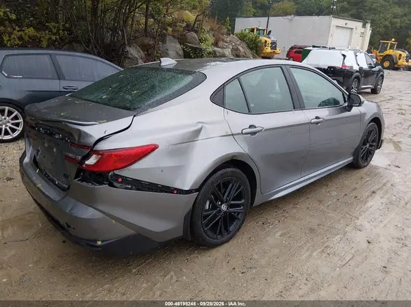 4T1DBADK0SU511843 — 2025 Toyota Camry, фото 4 с аукциона IAAI, Задняя часть