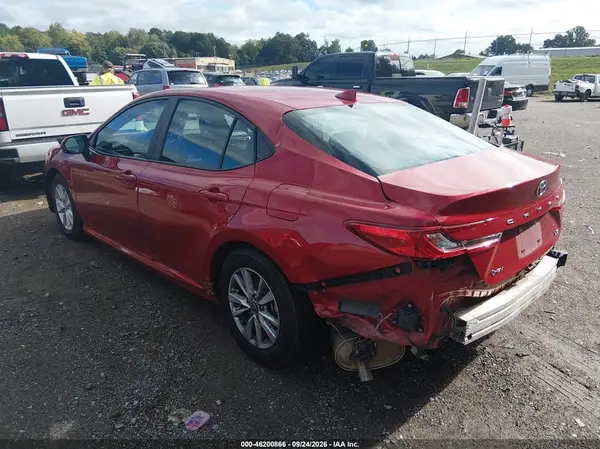 4T1DAACK3SU005962 — 2025 Toyota Camry, фото 3 с аукциона IAAI 07.10.2026, Задняя часть