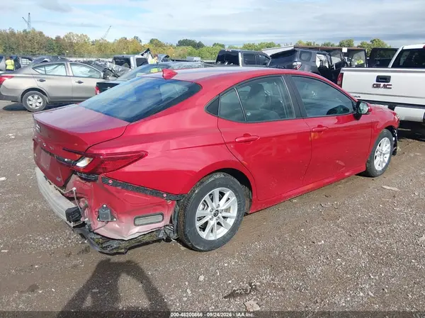 4T1DAACK3SU005962 — 2025 Toyota Camry, фото 4 с аукциона IAAI 07.10.2026, Задняя часть