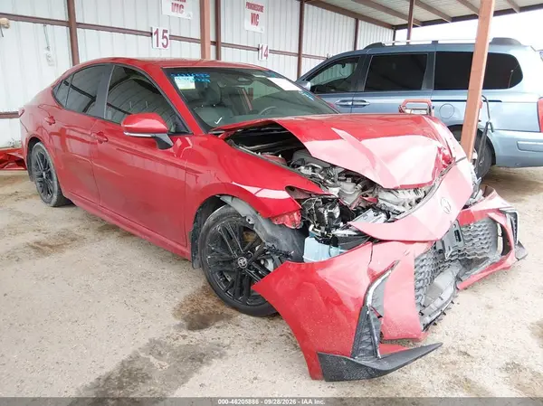 4T1DAACK5SU147181 — 2025 Toyota Camry, Передняя часть (Front End), фото до ремонта