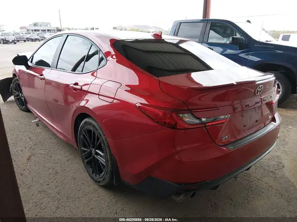 4T1DAACK5SU147181 — 2025 Toyota Camry, фото 3 с аукциона IAAI, Передняя часть