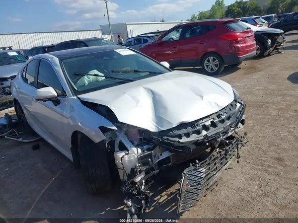 4T1DAACKXSU070064 — 2025 Toyota Camry, Передняя часть (Front End), фото до ремонта