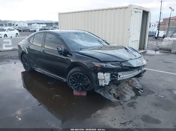 4T1DAACK3SU129438 — 2025 Toyota Camry, Передняя часть (Front & Rear), фото до ремонта