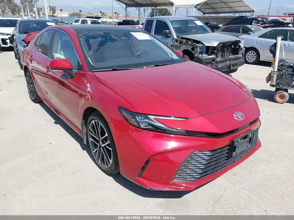 4T1DAACK4SU007803 — 2025 Toyota Camry, Задняя часть (Rear), фото до ремонта