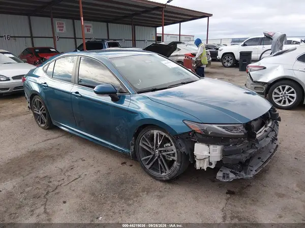 4T1DAACK7SU016110 — 2025 Toyota Camry, Передняя часть (Front End), фото до ремонта