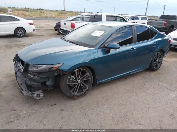 4T1DAACK7SU016110 — 2025 Toyota Camry, фото 2 с аукциона IAAI, Передняя часть