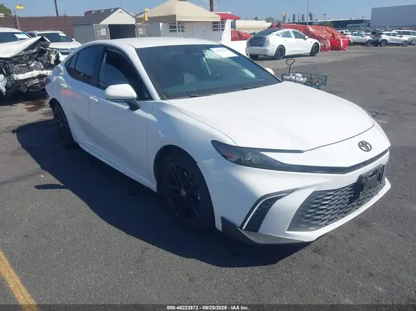 4T1DAACK7SU524044 — 2025 Toyota Camry, Задняя часть (Rear), фото до ремонта