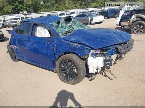 4T1DAACK2SU026575 — 2025 Toyota Camry, Повреждения со всех сторон, фото до ремонта