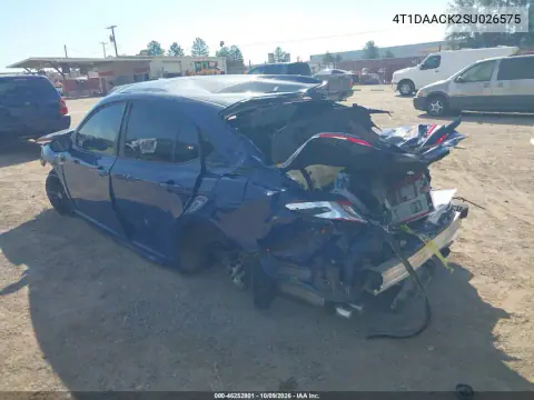 2025 Toyota Camry Se VIN 4T1DAACK2SU026575 фото 3