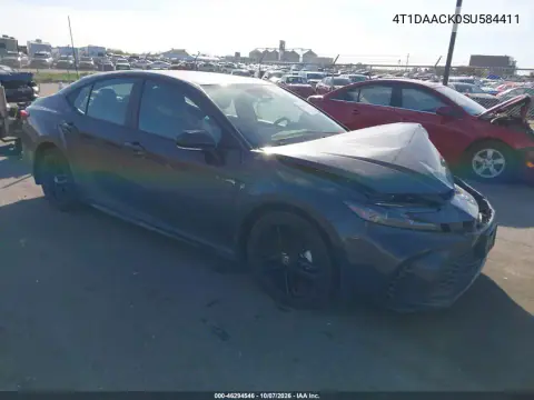 2025 Toyota Camry Se VIN 4T1DAACK0SU584411 фото 1