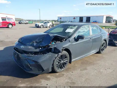 2025 Toyota Camry Se VIN 4T1DAACK0SU584411 фото 2