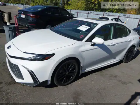 2025 Toyota Camry Se VIN 4T1DBADK8SU036717 фото 3