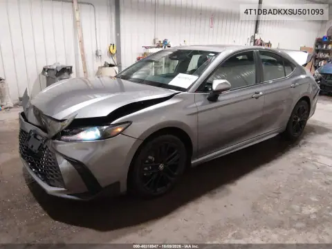 2025 Toyota Camry Se VIN 4T1DBADKXSU501093 фото 2