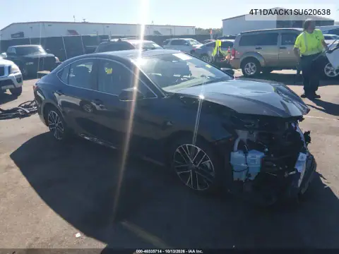 4T1DAACK1SU620638 — 2025 Toyota Camry, Передняя часть, фото до ремонта