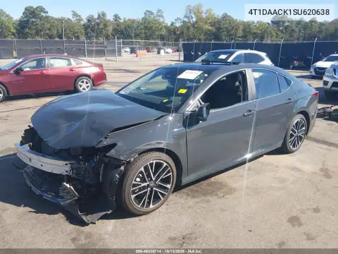 4T1DAACK1SU620638 — 2025 Toyota Camry, фото 2 с аукциона IAAI, Передняя часть
