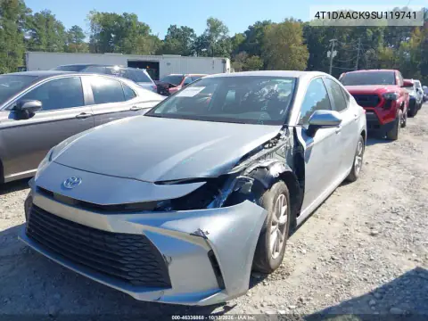4T1DAACK9SU119741 — 2025 Toyota Camry, фото 3 с аукциона IAAI, Передний левый