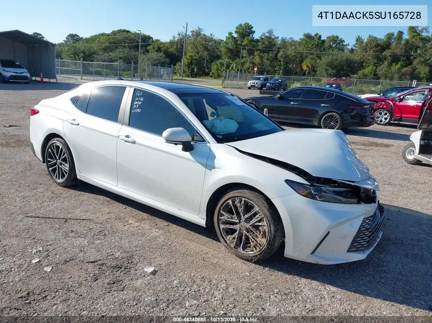 4T1DAACK5SU165728 Toyota Camry 2025 — повреждение Повреждение рамы, фото до ремонта