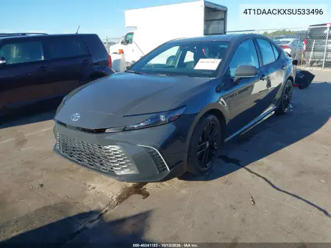 2025 Toyota Camry Se VIN 4T1DAACKXSU533496 фото 3