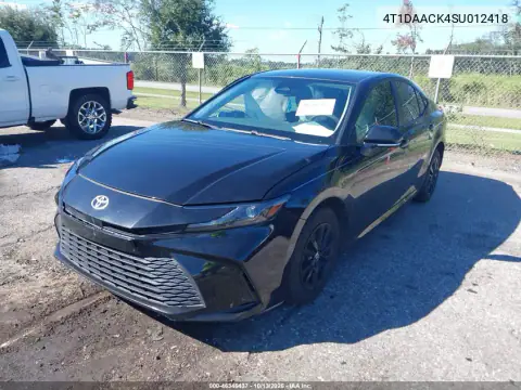 4T1DAACK4SU012418 — 2025 Toyota Camry, фото 2 с аукциона IAAI, Боковая часть
