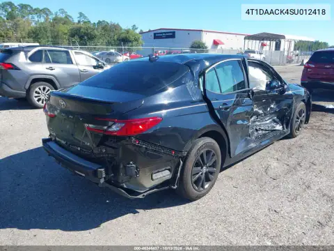 4T1DAACK4SU012418 — 2025 Toyota Camry, фото 4 с аукциона IAAI, Боковая часть