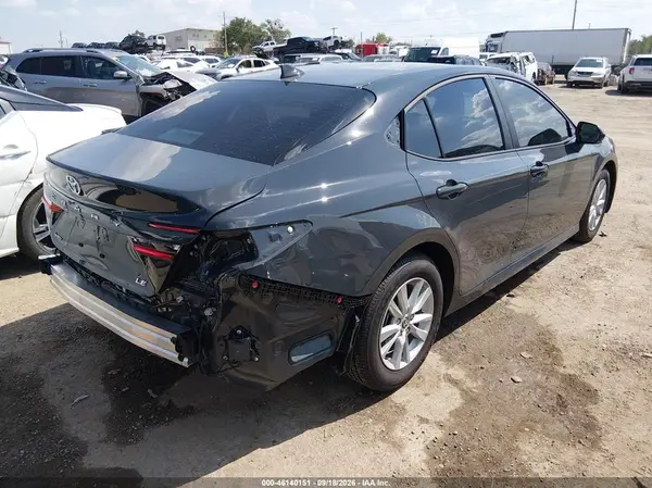 4T1DAACK1TU777426 — 2026 Toyota Camry, фото 4 с аукциона IAAI, Задняя часть