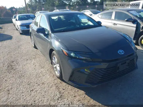2026 Toyota Camry Le VIN 4T1DAACK4TU265580 фото 2