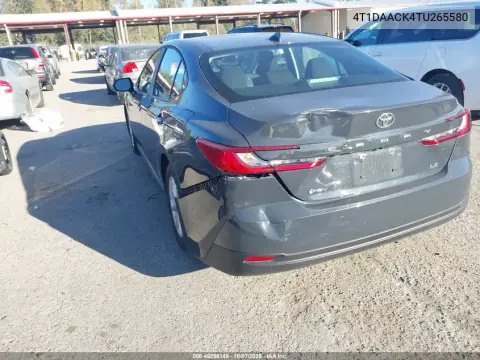 2026 Toyota Camry Le VIN 4T1DAACK4TU265580 фото 4