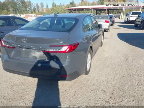2026 Toyota Camry Le VIN 4T1DAACK4TU265580 фото 5