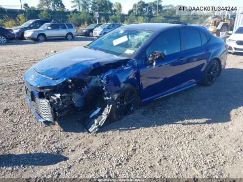 2026 Toyota Camry Se VIN 4T1DAACK0TU344244 фото 3
