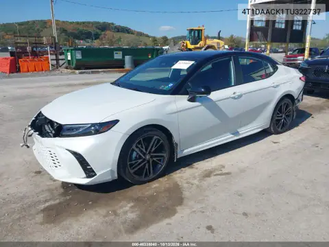 4T1DAACK1TU322737 — 2026 Toyota Camry, фото 2 с аукциона IAAI, Передняя часть