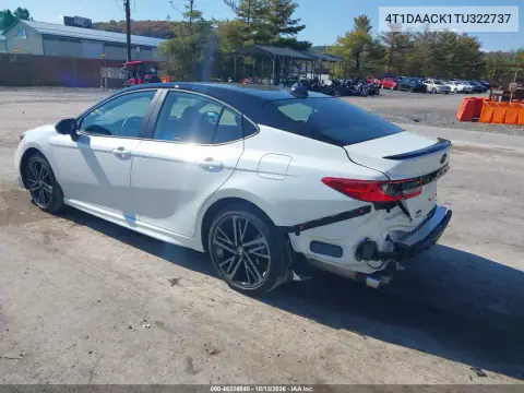 4T1DAACK1TU322737 — 2026 Toyota Camry, фото 3 с аукциона IAAI, Передняя часть