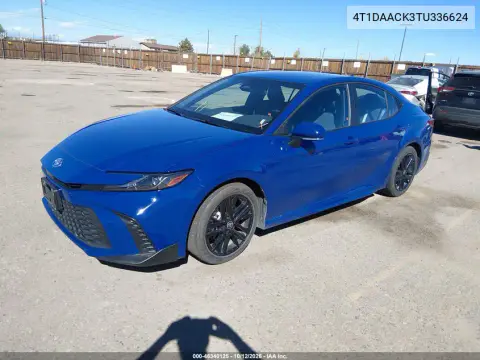 2026 Toyota Camry Se VIN 4T1DAACK3TU336624 фото 2