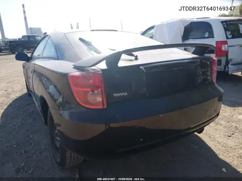 2004 Toyota Celica Gt VIN JTDDR32T640169347 фото 4