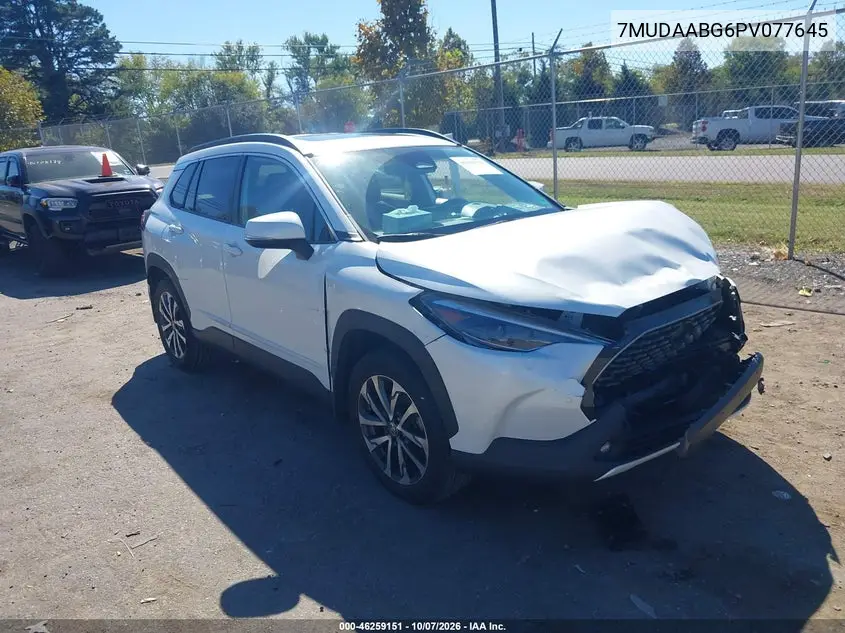 2023 Toyota Corolla Cross Xle VIN 7MUDAABG6PV077645 фото 1