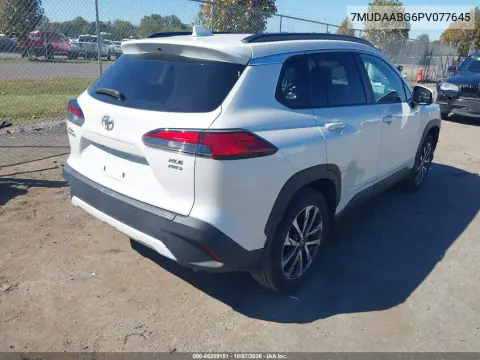2023 Toyota Corolla Cross Xle VIN 7MUDAABG6PV077645 фото 4