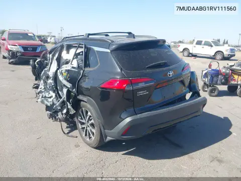 2024 Toyota Corolla Cross Xle VIN 7MUDAABG1RV111560 фото 3