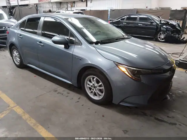 JTDEAMDE3MJ018430 — 2021 Toyota Corolla Hybrid LE, Левый бок (Left Side), фото до ремонта