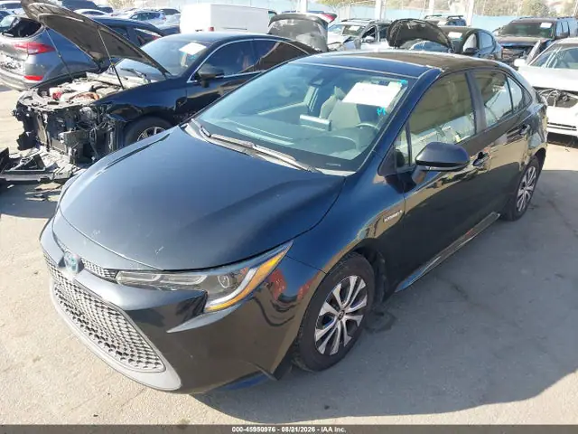 JTDEAMDE5MJ013312 — 2021 Toyota Corolla Hybrid LE, фото 2 с аукциона IAAI 14.10.2026, Задняя часть